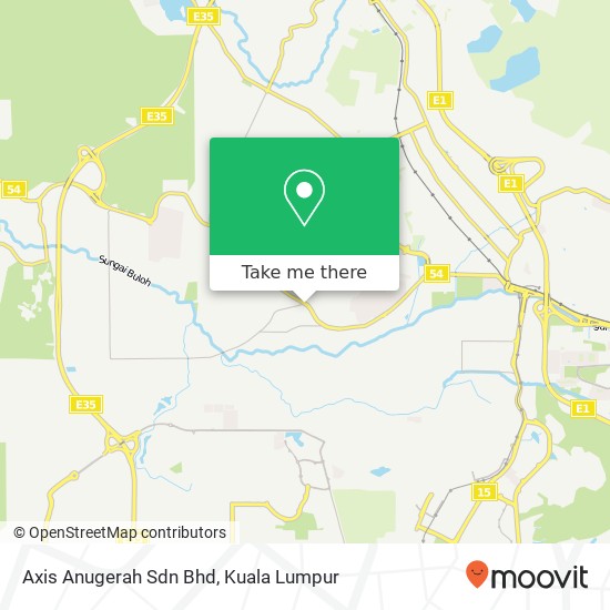 Peta Axis Anugerah Sdn Bhd