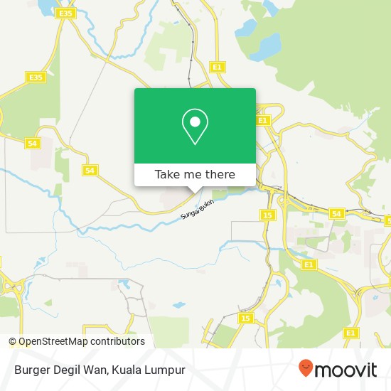 Burger Degil Wan map