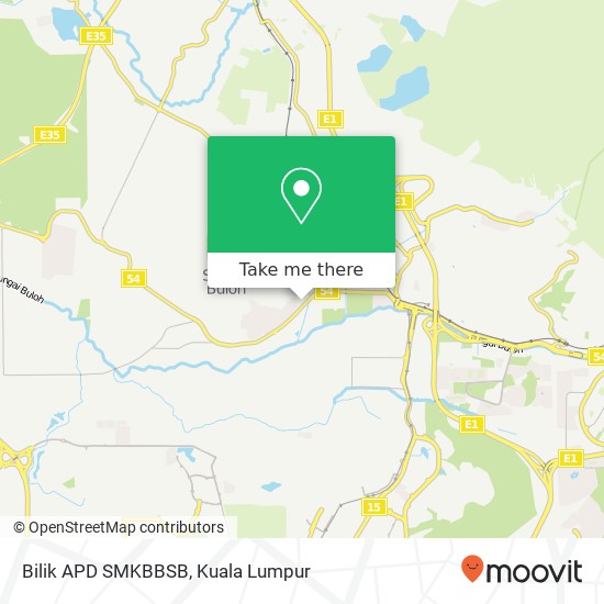 Bilik APD SMKBBSB map