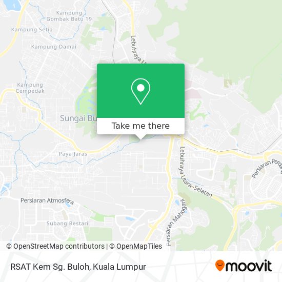 Peta RSAT Kem Sg. Buloh