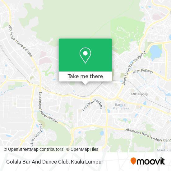 Golala Bar And Dance Club map