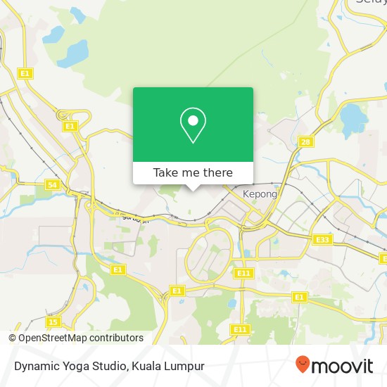 Dynamic Yoga Studio map