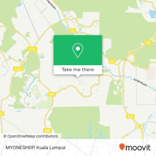 MYONESHOP map