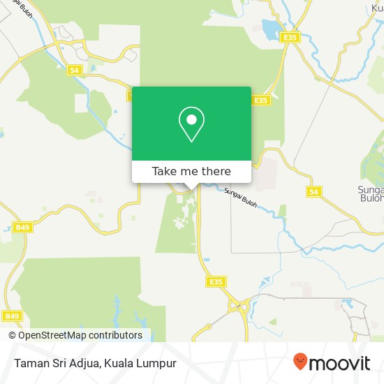 Taman Sri Adjua map