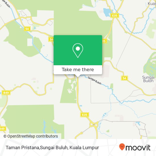 Taman Pristana,Sungai Buluh map