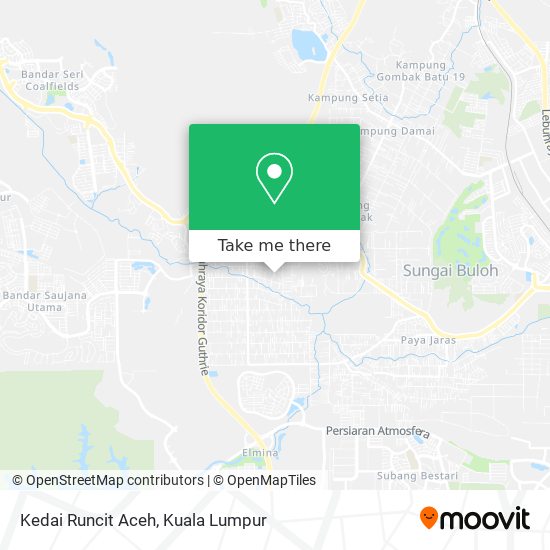 Kedai Runcit Aceh map