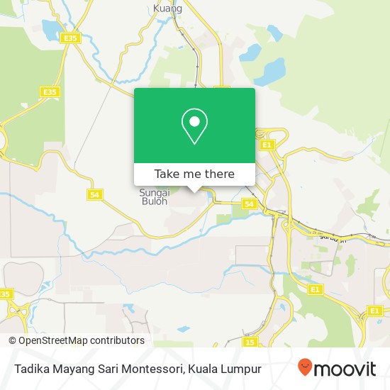 Tadika Mayang Sari Montessori map