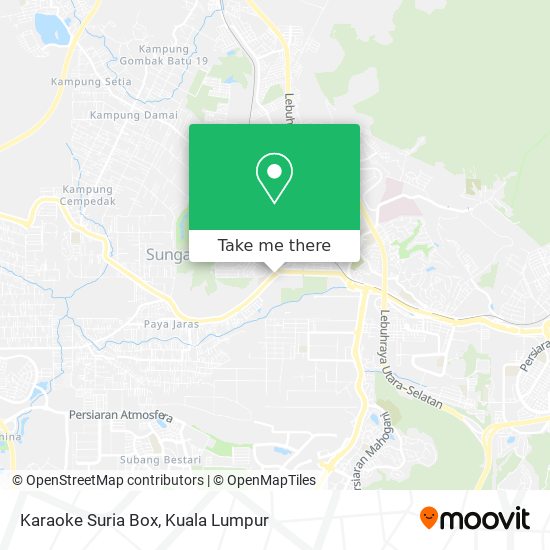 Karaoke Suria Box map