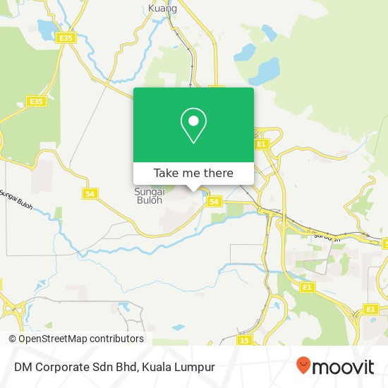 DM Corporate Sdn Bhd map