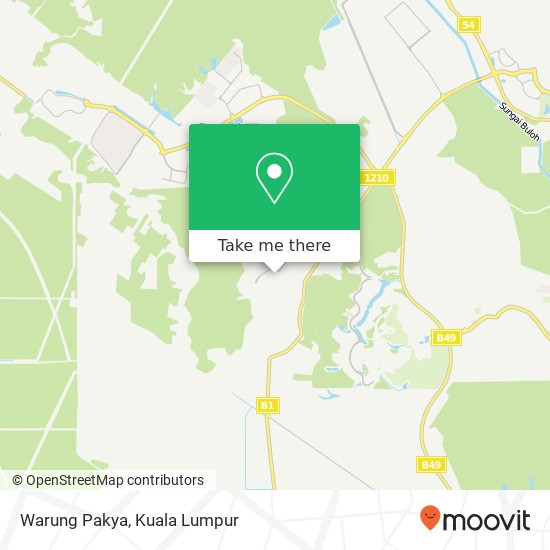 Warung Pakya map