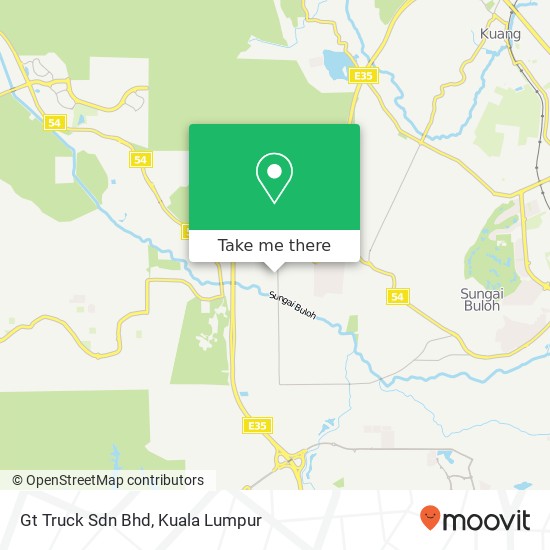 Gt Truck Sdn Bhd map