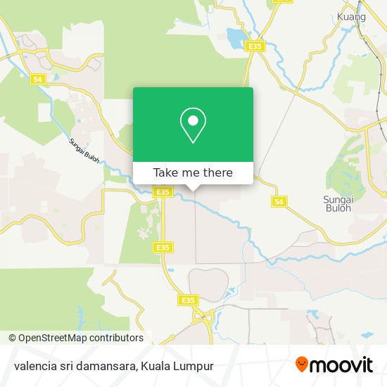 valencia sri damansara map