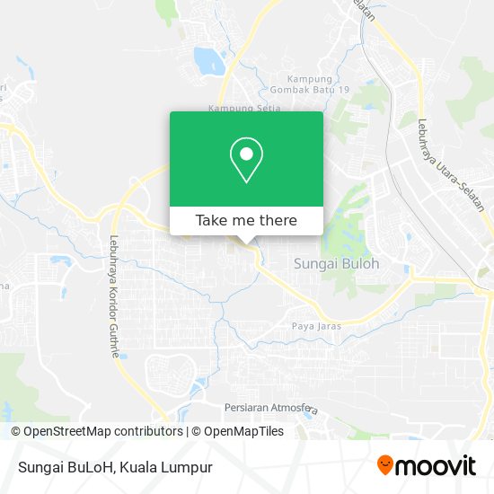 Sungai BuLoH map