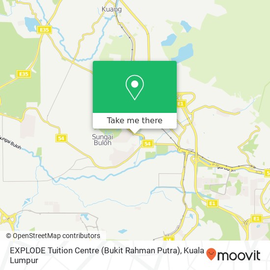 EXPLODE Tuition Centre (Bukit Rahman Putra) map