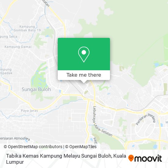 Tabika Kemas Kampung Melayu Sungai Buloh map