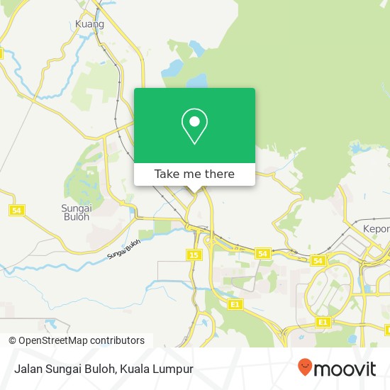 Jalan Sungai Buloh map