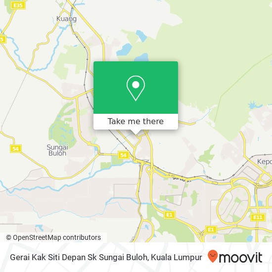 Gerai Kak Siti Depan Sk Sungai Buloh map