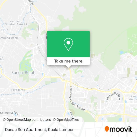 Danau Seri Apartment map