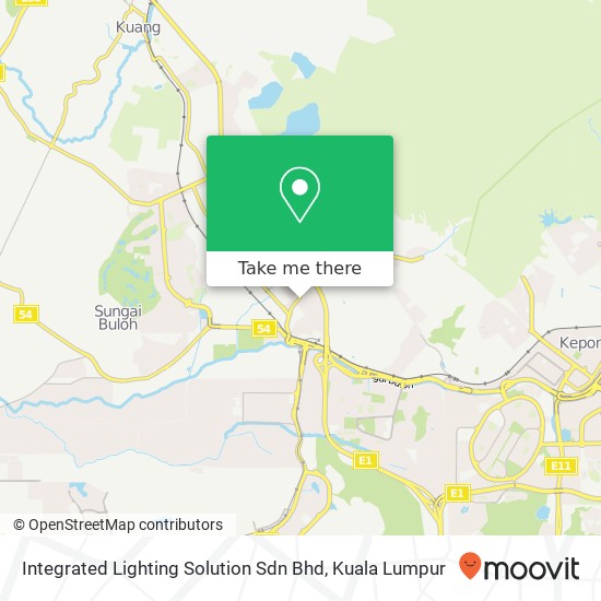 Integrated Lighting Solution Sdn Bhd map