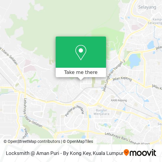 Peta Locksmith @ Aman Puri - By Kong Key