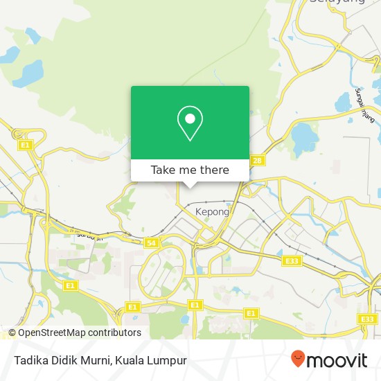 Tadika Didik Murni map