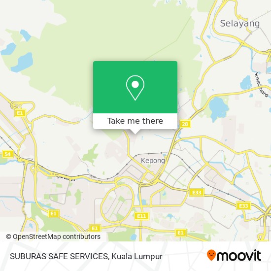 SUBURAS SAFE SERVICES map