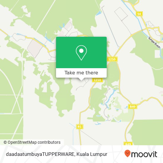 daadaatumbuyaTUPPERWARE map