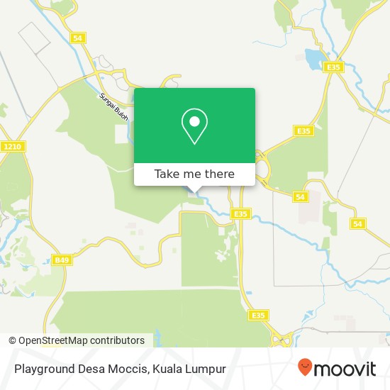 Playground Desa Moccis map