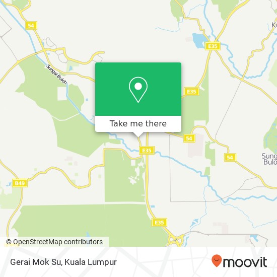 Gerai Mok Su map