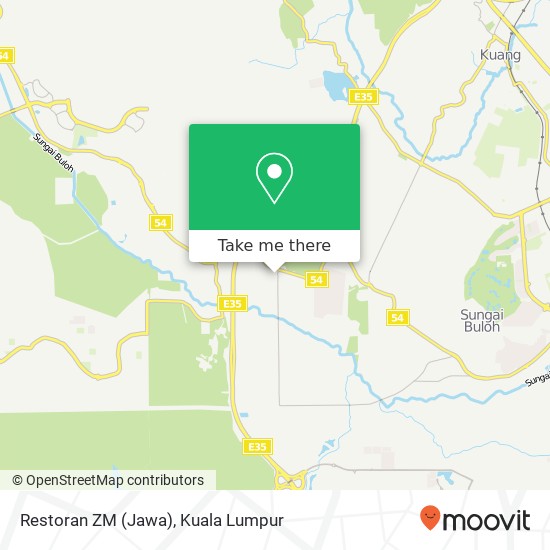 Peta Restoran ZM (Jawa)