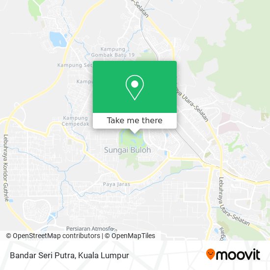 Bandar Seri Putra map