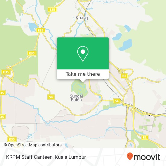 KRPM Staff Canteen map