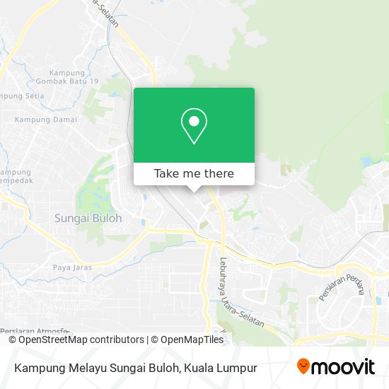 Peta Kampung Melayu Sungai Buloh