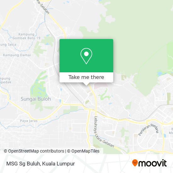 MSG Sg Buluh map