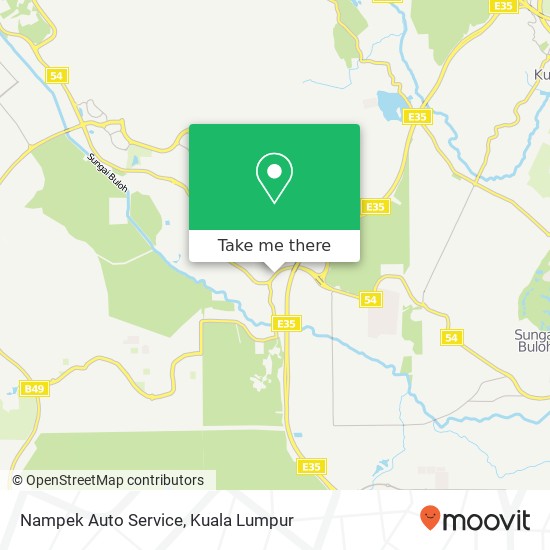 Peta Nampek Auto Service