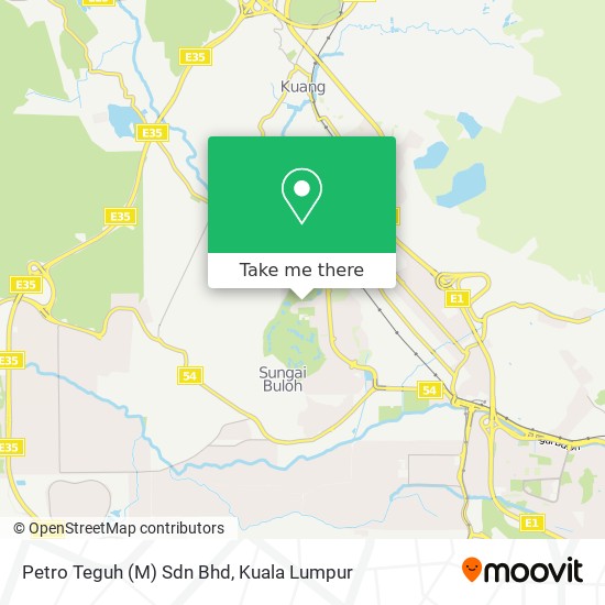 Petro Teguh (M) Sdn Bhd map