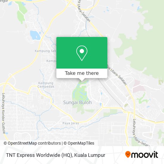 TNT Express Worldwide (HQ) map