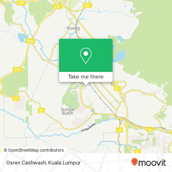 Osren Cashwash map