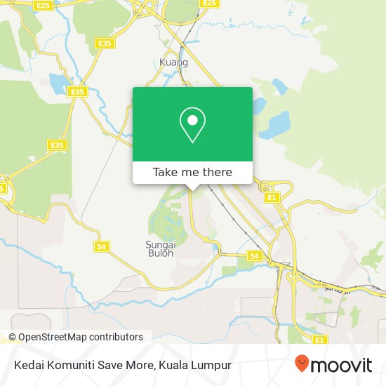 Kedai Komuniti Save More map