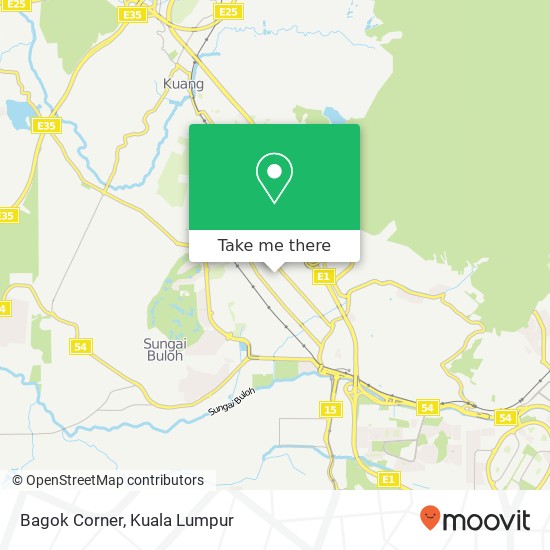 Bagok Corner map