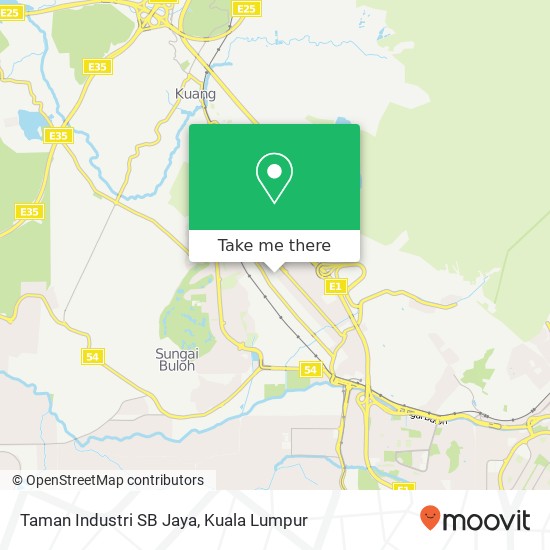Taman Industri SB Jaya map