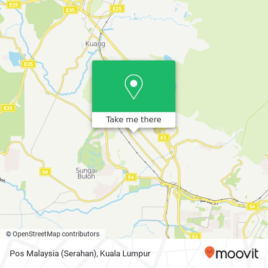 Pos Malaysia (Serahan) map