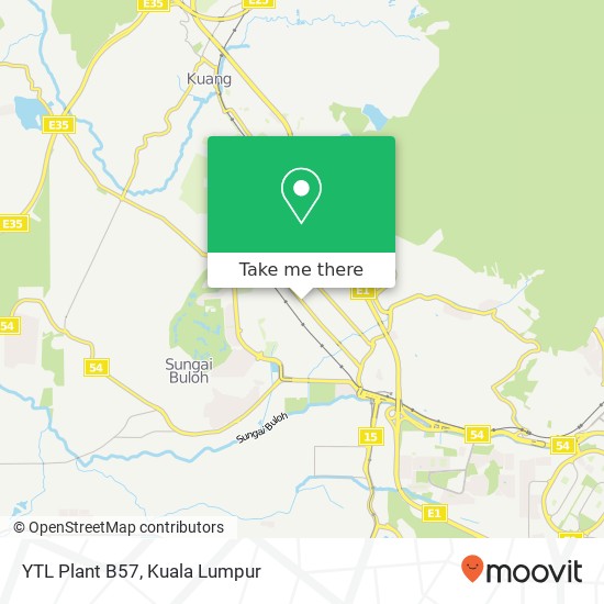 YTL Plant B57 map