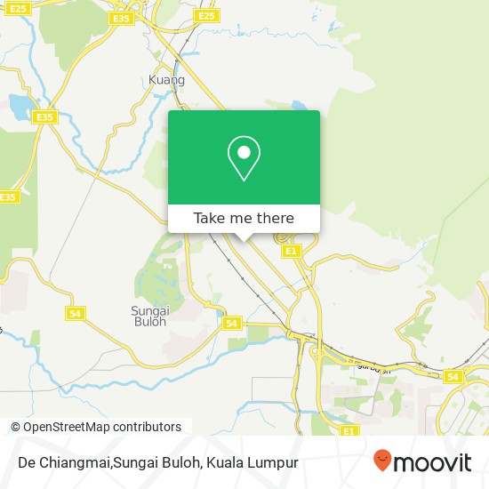 De Chiangmai,Sungai Buloh map