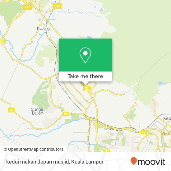 kedai makan depan masjid map