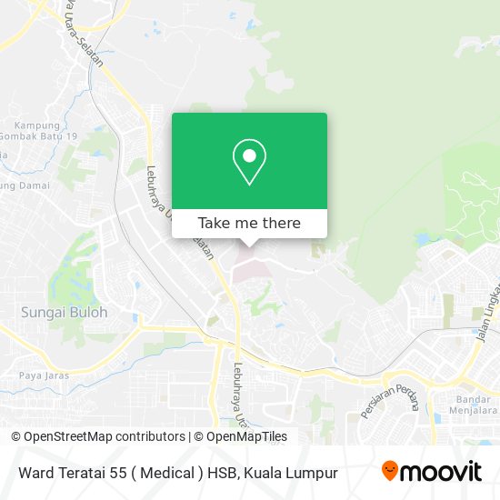Ward Teratai 55 ( Medical ) HSB map