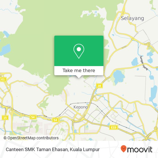 Canteen SMK Taman Ehasan map