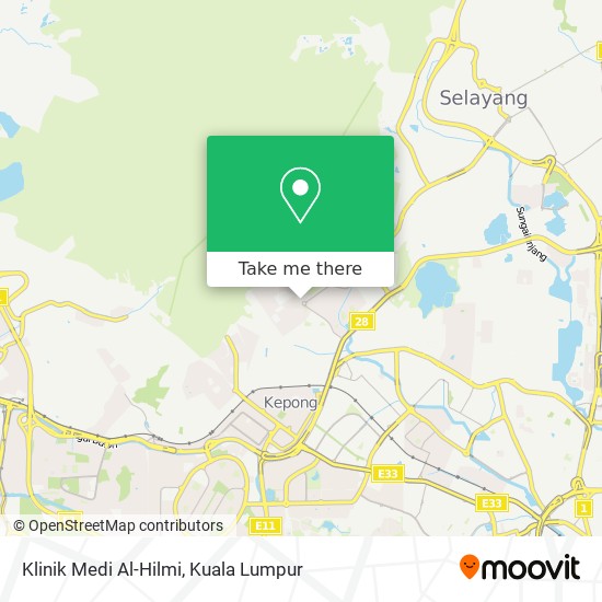 Klinik Medi Al-Hilmi map