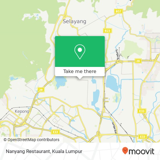 Nanyang Restaurant map