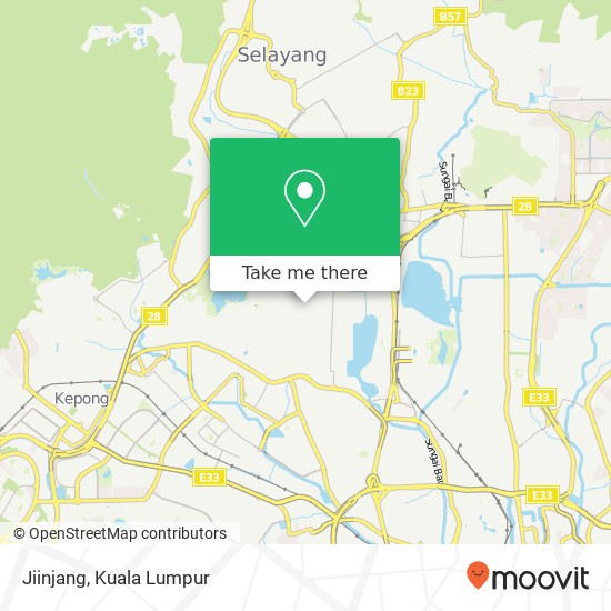 Jiinjang map